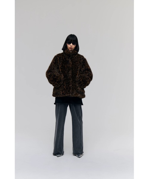FELICITY(フェリシティ)の「Faux Fur Mini Jacket(その他アウター・レディース・その他9/ベージュ・2)」の15枚目の写真