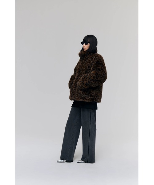 FELICITY(フェリシティ)の「Faux Fur Mini Jacket(その他アウター・レディース・その他9/ベージュ・2)」の17枚目の写真