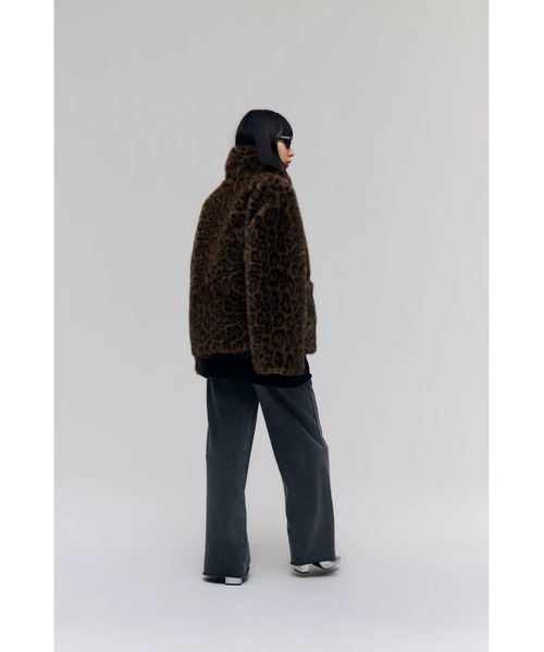 FELICITY(フェリシティ)の「Faux Fur Mini Jacket(その他アウター・レディース・その他9/ベージュ・2)」の20枚目の写真