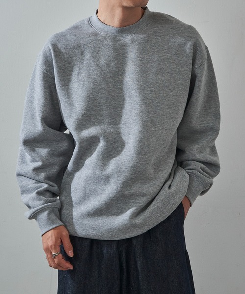 PRO CLUB (プロクラブ)の「【PRO CLUB】Fleece Crew Neck Sweatshirt Comfort 9oz ライトオンス フリース プルオーバースウェット トレーナー オーバーサイズ 裏起毛 P-138 UNTR(スウェット・メンズ・ブラック/チャコールグレー/グレー/ネイビー・M/XL/L)」の16枚目の写真