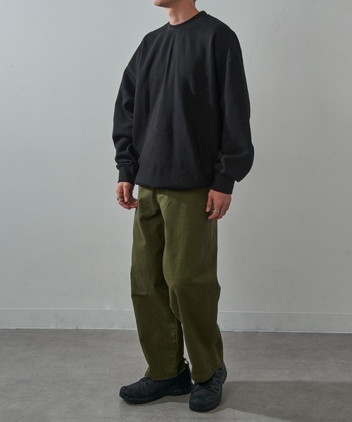 PRO CLUB (プロクラブ)の「【PRO CLUB】Fleece Crew Neck Sweatshirt Comfort 9oz ライトオンス フリース プルオーバースウェット トレーナー オーバーサイズ 裏起毛 P-138 UNTR(スウェット・メンズ・ブラック/チャコールグレー/グレー/ネイビー・M/XL/L)」の9枚目の写真