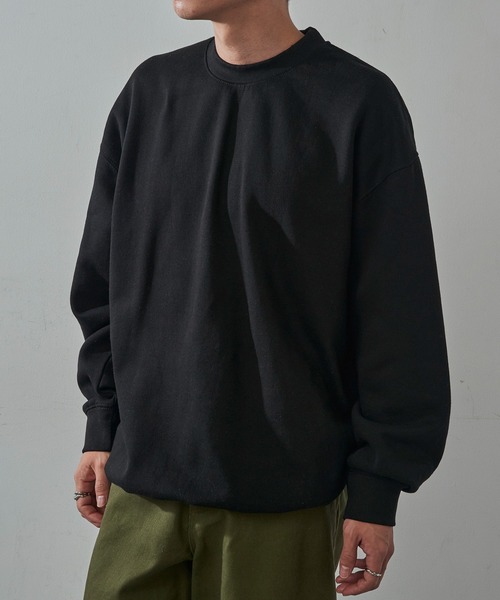 PRO CLUB (プロクラブ)の「【PRO CLUB】Fleece Crew Neck Sweatshirt Comfort 9oz ライトオンス フリース プルオーバースウェット トレーナー オーバーサイズ 裏起毛 P-138 UNTR(スウェット・メンズ・ブラック/チャコールグレー/グレー/ネイビー・M/XL/L)」の7枚目の写真