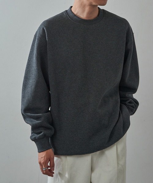 PRO CLUB (プロクラブ)の「【PRO CLUB】Fleece Crew Neck Sweatshirt Comfort 9oz ライトオンス フリース プルオーバースウェット トレーナー オーバーサイズ 裏起毛 P-138 UNTR(スウェット・メンズ・ブラック/チャコールグレー/グレー/ネイビー・M/XL/L)」の11枚目の写真