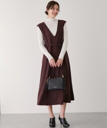 Jayro（ジャイロ）の「フロントベルトVネックワンピース（ワンピース）」