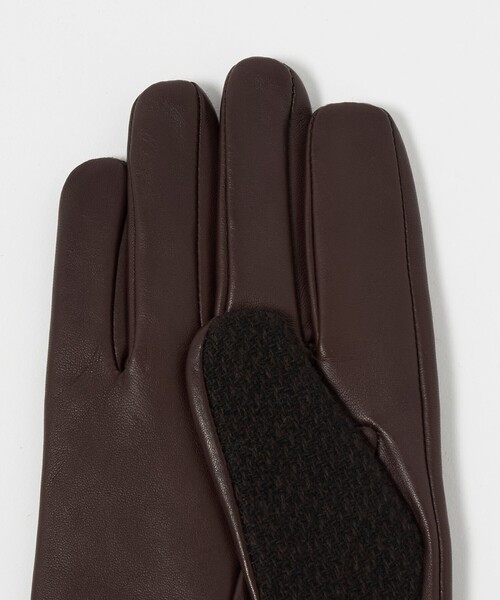 UNITED ARROWS（ユナイテッドアローズ）の「ブラウン コンビ グローブ（手袋・メンズ・ダークブラウン・8/8h）」の4枚目の写真