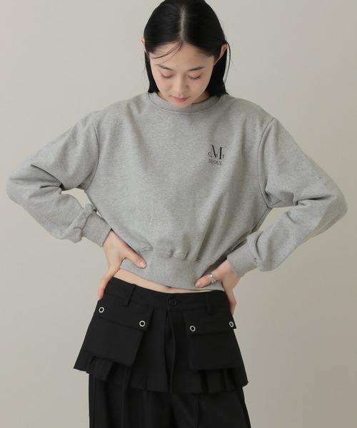 MUCENT(ムセント)の「日本ALAND限定【UNISEX】MUCENT/SEOULロゴプルオーバー(スウェット・レディース・ブラック/ボルドー/グレー・LARGE/SMALL)」の15枚目の写真