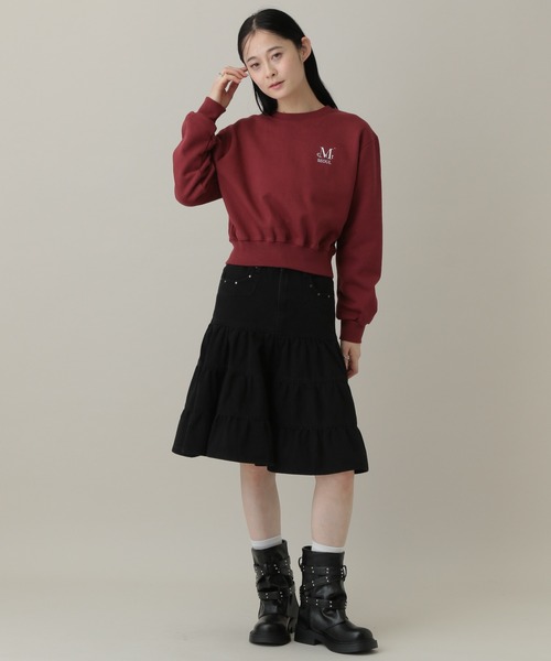 MUCENT(ムセント)の「日本ALAND限定【UNISEX】MUCENT/SEOULロゴプルオーバー(スウェット・レディース・ブラック/ボルドー/グレー・LARGE/SMALL)」の5枚目の写真