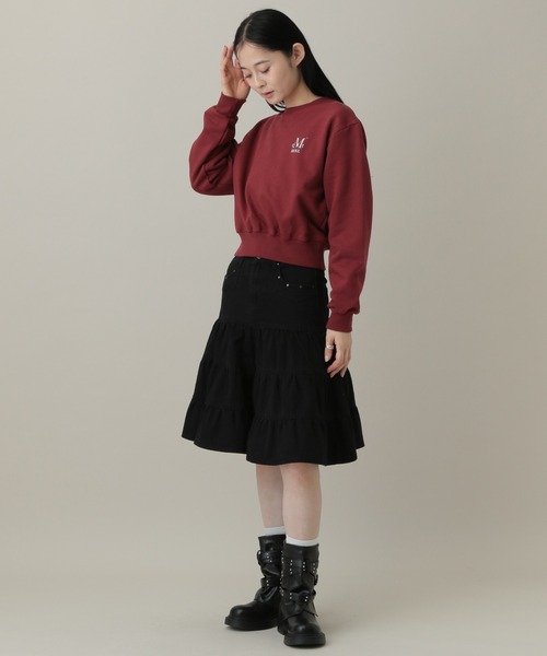 MUCENT(ムセント)の「日本ALAND限定【UNISEX】MUCENT/SEOULロゴプルオーバー(スウェット・レディース・ブラック/ボルドー/グレー・LARGE/SMALL)」の6枚目の写真