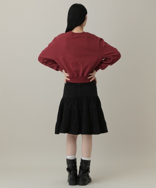 MUCENT(ムセント)の「日本ALAND限定【UNISEX】MUCENT/SEOULロゴプルオーバー(スウェット・レディース・ブラック/ボルドー/グレー・LARGE/SMALL)」の7枚目の写真