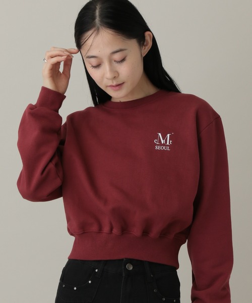 MUCENT(ムセント)の「日本ALAND限定【UNISEX】MUCENT/SEOULロゴプルオーバー(スウェット・レディース・ブラック/ボルドー/グレー・LARGE/SMALL)」の9枚目の写真