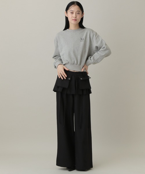 MUCENT(ムセント)の「日本ALAND限定【UNISEX】MUCENT/SEOULロゴプルオーバー(スウェット・レディース・ブラック/ボルドー/グレー・LARGE/SMALL)」の12枚目の写真