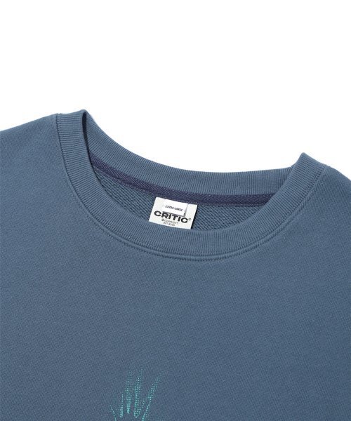 CRITIC（クリティック）の「EMERGENCY LANDED ALIEN SWEATSHIRTS BLUE（スウェット・レディース・その他・MEDIUM/X-LARGE/LARGE）」の3枚目の写真