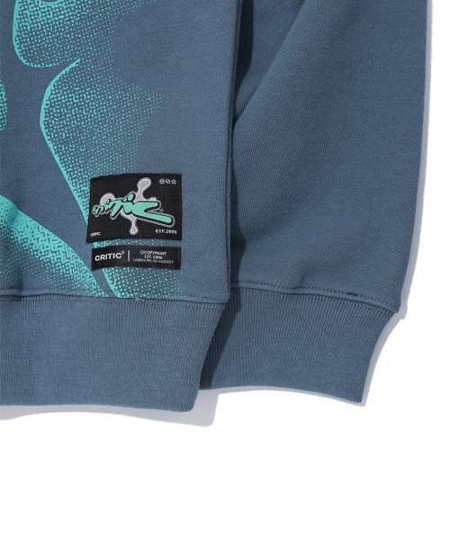 CRITIC（クリティック）の「EMERGENCY LANDED ALIEN SWEATSHIRTS BLUE（スウェット・レディース・その他・MEDIUM/X-LARGE/LARGE）」の4枚目の写真