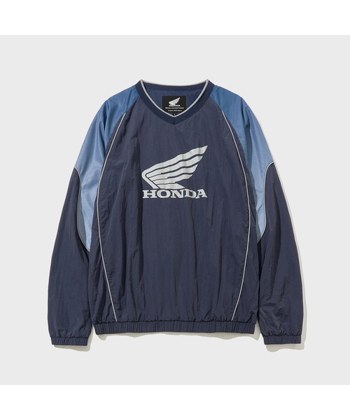 PHYPS MOTORCYCLE(フィップスモーターサイクル)の「Speed Track Solid nylon Long Sleeve Navy(Tシャツ/カットソー・レディース・その他・SMALL/MEDIUM/LARGE/X-LARGE)」の1枚目の写真