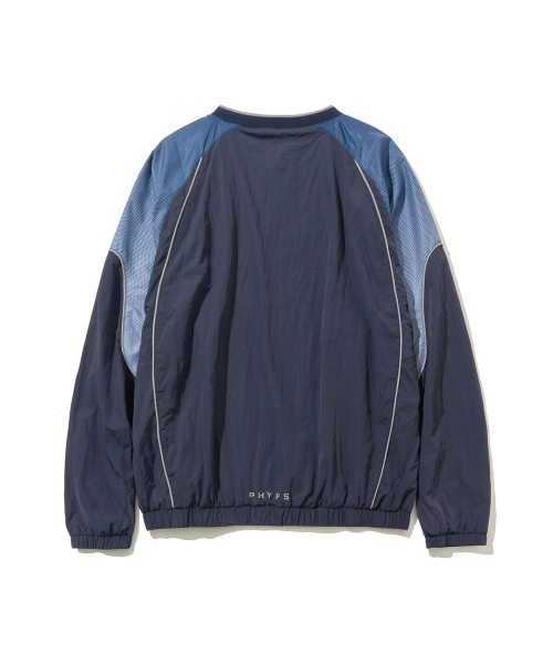 PHYPS MOTORCYCLE(フィップスモーターサイクル)の「Speed Track Solid nylon Long Sleeve Navy(Tシャツ/カットソー・レディース・その他・SMALL/MEDIUM/LARGE/X-LARGE)」の2枚目の写真