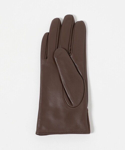 BEAUTY&YOUTH UNITED ARROWS(ビューティーアンドユースユナイテッドアローズ)の「レザー×スエード コンビ リボン グローブ(手袋・レディース・ダークブラウン/ダークグレー/ナチュラル・FREE)」の18枚目の写真