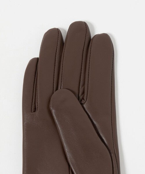 BEAUTY&YOUTH UNITED ARROWS(ビューティーアンドユースユナイテッドアローズ)の「レザー×スエード コンビ リボン グローブ(手袋・レディース・ダークブラウン/ダークグレー/ナチュラル・FREE)」の19枚目の写真