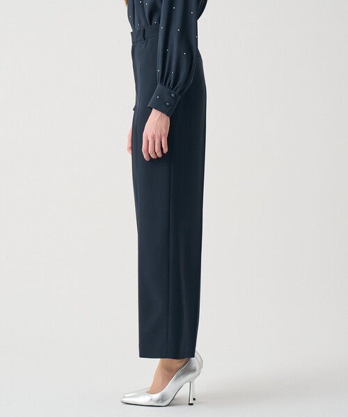 ANAYI（アナイ）の「【Eternal Line 2026】ストレッチクロスイージーワイドパンツ（その他パンツ・レディース・ブルー/ピンクベージュ/ネイビー・36/38）」の5枚目の写真