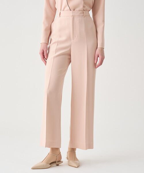 ANAYI（アナイ）の「【Eternal Line 2026】ストレッチクロスイージーワイドパンツ（その他パンツ・レディース・ブルー/ピンクベージュ/ネイビー・36/38）」の9枚目の写真