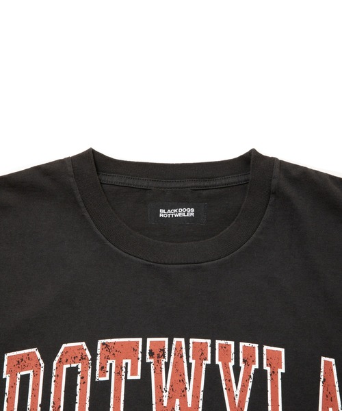 ROTTWEILER（ロットワイラー）の「ROT TEE（Tシャツ/カットソー・メンズ・バーガンディー/パープル・S/M/L/XL）」の6枚目の写真