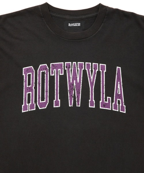 ROTTWEILER（ロットワイラー）の「ROT TEE（Tシャツ/カットソー・メンズ・バーガンディー/パープル・S/M/L/XL）」の8枚目の写真