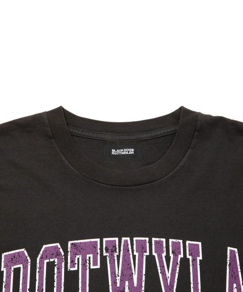 ROTTWEILER（ロットワイラー）の「ROT TEE（Tシャツ/カットソー・メンズ・バーガンディー/パープル・S/M/L/XL）」の9枚目の写真