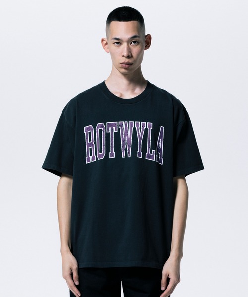 ROTTWEILER（ロットワイラー）の「ROT TEE（Tシャツ/カットソー・メンズ・バーガンディー/パープル・S/M/L/XL）」の10枚目の写真
