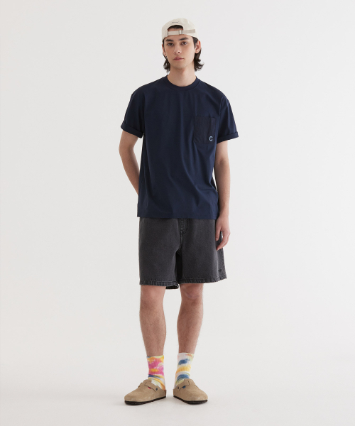 COVERNAT(カバーナット)の「レギュラーショートデニムショーツブラック(その他パンツ・レディース・その他・X-SMALL/SMALL/MEDIUM/LARGE/X-LARGE/XX-LARGE)」の2枚目の写真