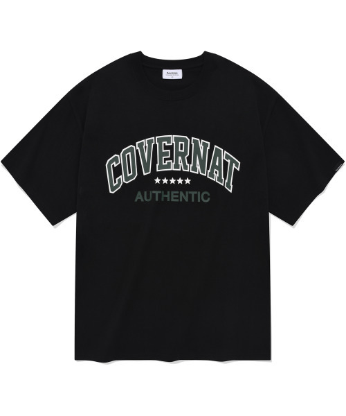COVERNAT(カバーナット)の「アーチスタTシャツ ブラック(Tシャツ/カットソー・レディース・その他・MEDIUM/LARGE)」の1枚目の写真
