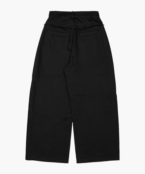 ROUGHNECK(ラフネック)の「バックフレアカーブパンツ ブラック(その他パンツ・レディース・その他・SMALL/MEDIUM)」の2枚目の写真