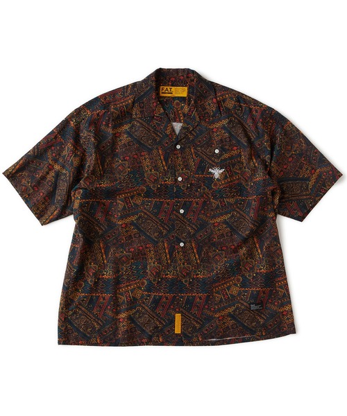 FAT(エフエイティー)の「BEETIK(シャツ/ブラウス・メンズ・ブラウン/ネイビー・JUMBO(XXL)/FAT(XL)/SKINNY(L)/TITCH(M))」の2枚目の写真