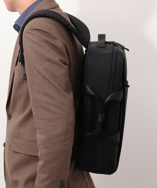 NOLLEY'S LIGHT(ノーリーズライト)の「≪ビジカジ対応≫2WAY FUNCTIONAL BACKPACK(ビジネスバッグ・メンズ・ブラック・FREE)」の3枚目の写真