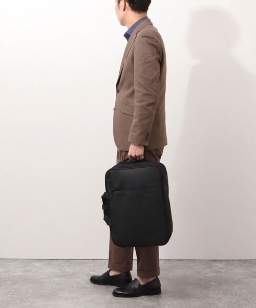 NOLLEY'S LIGHT(ノーリーズライト)の「≪ビジカジ対応≫2WAY FUNCTIONAL BACKPACK(ビジネスバッグ・メンズ・ブラック・FREE)」の6枚目の写真
