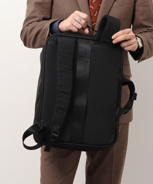 NOLLEY'S LIGHT(ノーリーズライト)の「≪ビジカジ対応≫2WAY FUNCTIONAL BACKPACK(ビジネスバッグ・メンズ・ブラック・FREE)」の7枚目の写真