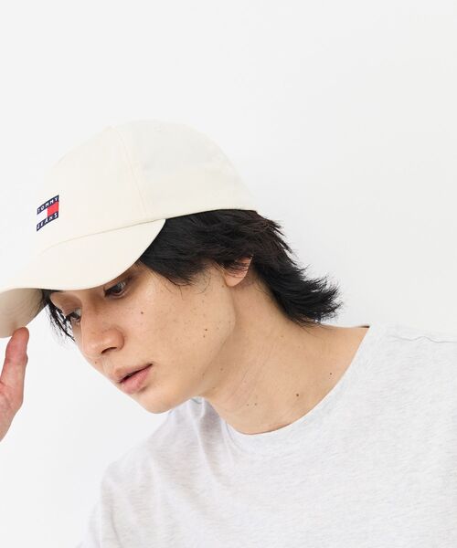 tommy jeans(トミー ジーンズ)の「【オンライン限定】ヘリテージコア フラッグロゴ 5パネルキャップ(キャップ・レディース・パープル/ホワイト・FREE)」の7枚目の写真