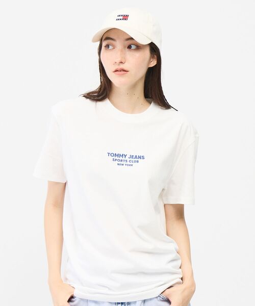 tommy jeans(トミー ジーンズ)の「【オンライン限定】ヘリテージコア フラッグロゴ 5パネルキャップ(キャップ・レディース・パープル/ホワイト・FREE)」の6枚目の写真