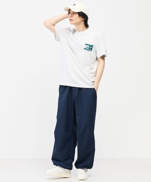 tommy jeans(トミー ジーンズ)の「【オンライン限定】ヘリテージコア フラッグロゴ 5パネルキャップ(キャップ・レディース・パープル/ホワイト・FREE)」の3枚目の写真