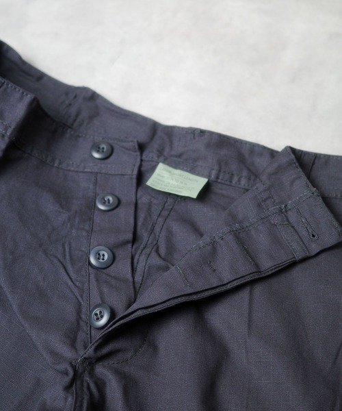 ROTHCO(ロスコ)の「《PH3》《ROTHCO/ロスコ》別注 Rip-Stop SHORT LENGTH BDU Pants 5923VS(カーゴパンツ・メンズ・ブラック・LARGE)」の2枚目の写真