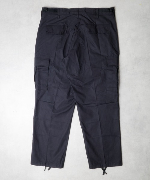 ROTHCO(ロスコ)の「《PH3》《ROTHCO/ロスコ》別注 Rip-Stop SHORT LENGTH BDU Pants 5923VS(カーゴパンツ・メンズ・ブラック・LARGE)」の6枚目の写真