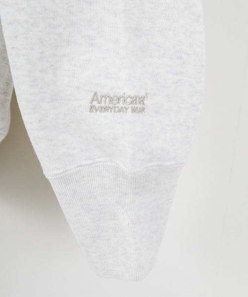 AMERICANA（アメリカーナ）の「[Americana/アメリカーナ] ボリュームスリーブ カレッジロゴスウェット（スウェット・レディース・ブラック/ライトグレー/ダークブラウン・ONE SIZE）」の15枚目の写真