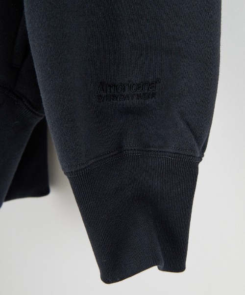 AMERICANA（アメリカーナ）の「[Americana/アメリカーナ] ボリュームスリーブ カレッジロゴスウェット（スウェット・レディース・ブラック/ライトグレー/ダークブラウン・ONE SIZE）」の16枚目の写真