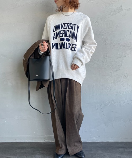 【新品】Americana アメリカーナ スウェット トレーナー トップス AMERICANA（アメリカーナ） トレーナー スウェット AMRCN STATE SWEAT