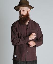 Schott/ショット/MIX SHARK COLLAR SHIRT/ミックス シャークカラー シャツ