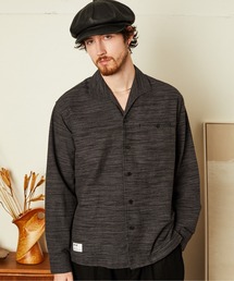 schott | Schott/ショット/MIX SHARK COLLAR SHIRT/ミックス シャークカラー シャツ(シャツ/ブラウス)