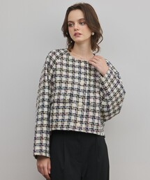 ノーカラージャケット（フリル）ファッション通販 - ZOZOTOWN