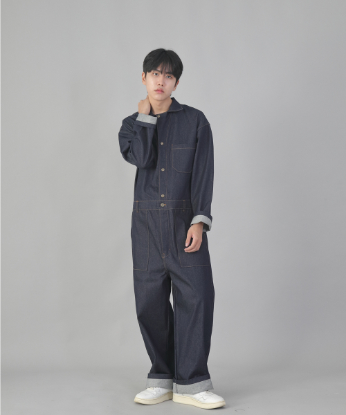 SAINTCREW（セントクルー）の「クラシックEXワイドジャンプスーツCWF-521インディゴデニム（つなぎ/オールインワン・メンズ・その他・MEDIUM/LARGE/X-LARGE）」の10枚目の写真