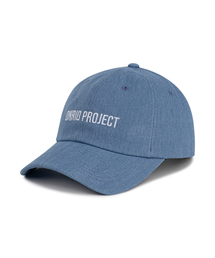 ONRIDPROJECT（オンリードプロジェクト）の「デニムロゴボールキャップ - ライトブルー（キャップ）」