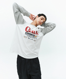CACTUSDONUTMARKET（カクタスドーナツマーケット）の「Cactus Raglan Long Sleeve T-shirt-Melange gray（Tシャツ/カットソー）」