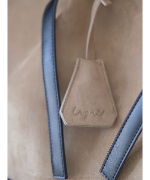 Ungrid（アングリッド）の「スウェードビッグトートバッグ（トートバッグ・レディース・ブラウン/ブラック・FREE）」の5枚目の写真