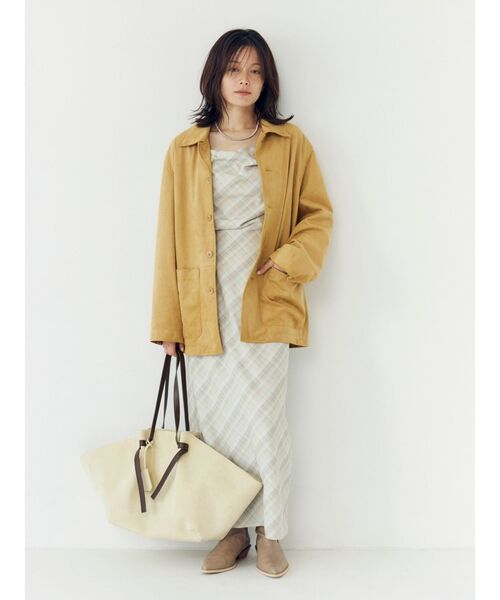 Ungrid（アングリッド）の「スウェードビッグトートバッグ（トートバッグ・レディース・ブラウン/ブラック・FREE）」の8枚目の写真